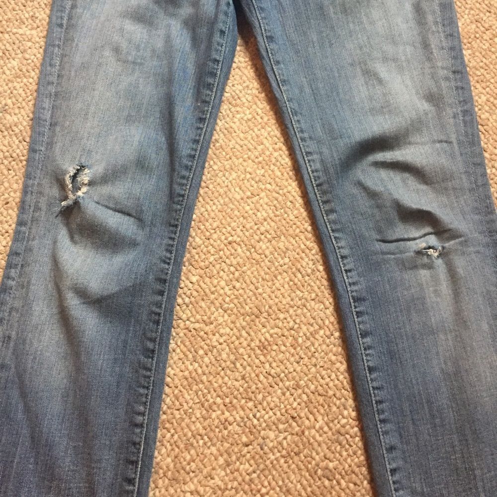 7 for all Mankind Distressed Jeans - Picture 4 of 7